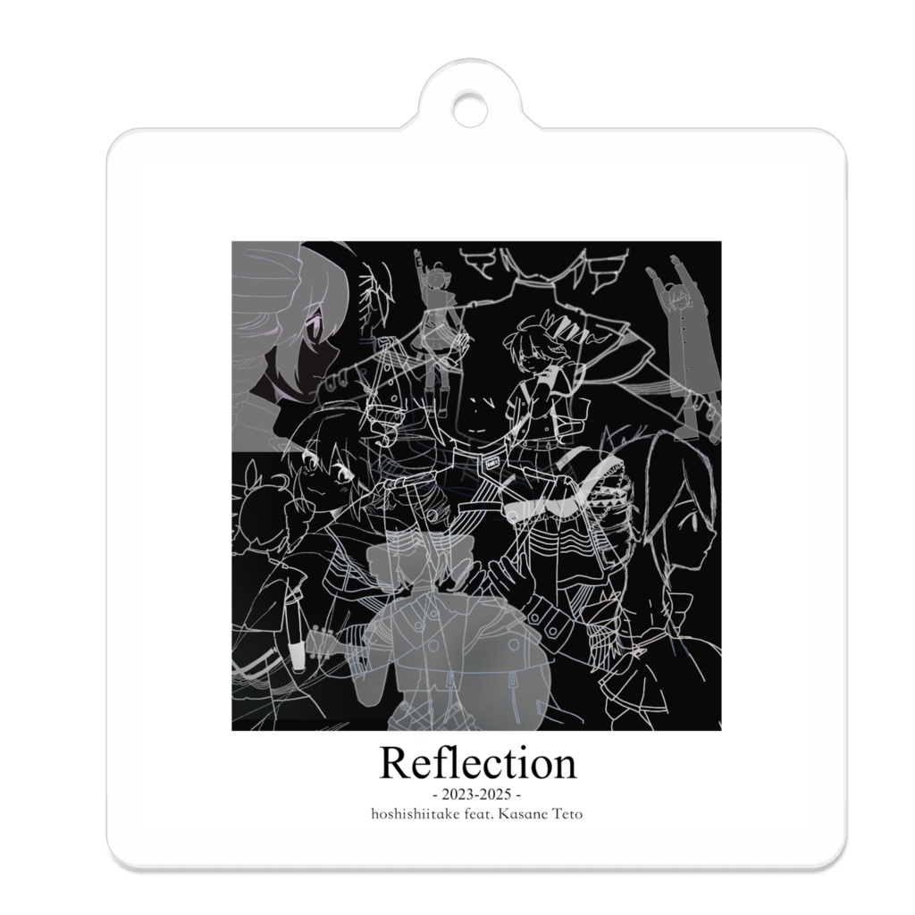 【Reflection】Artworkアクリルキーホルダー
