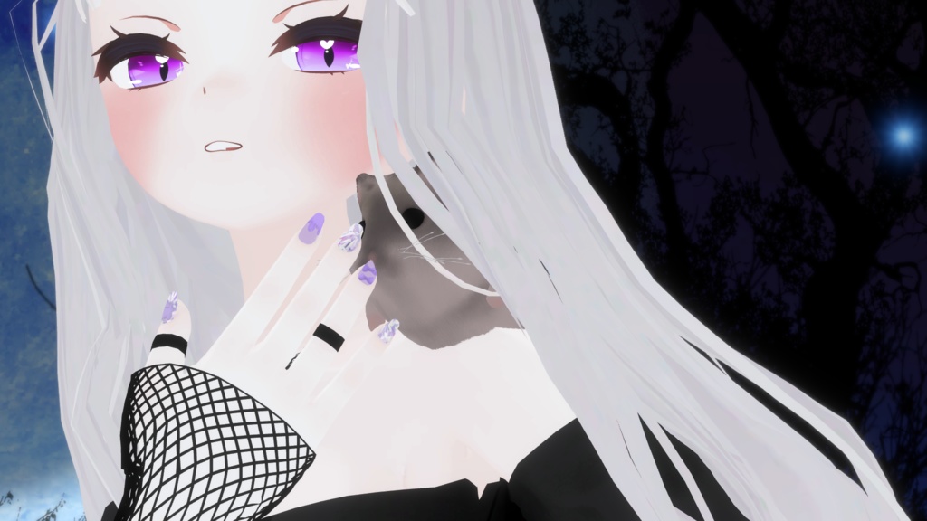 【無料】狐雪向け ネイルtexture