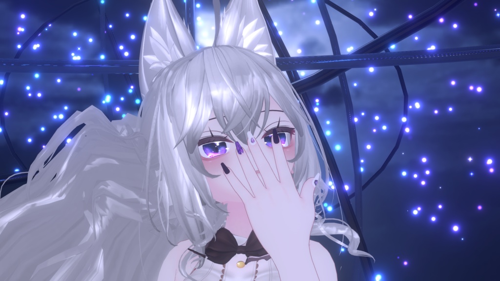 ここあ向け 宝石モチーフネイル