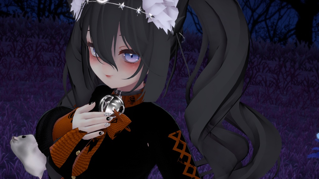 狐雪向け ハロウィンネイル・メイクセット