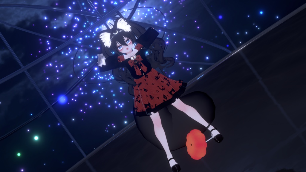 狐雪向け ハロウィンネイル・メイクセット