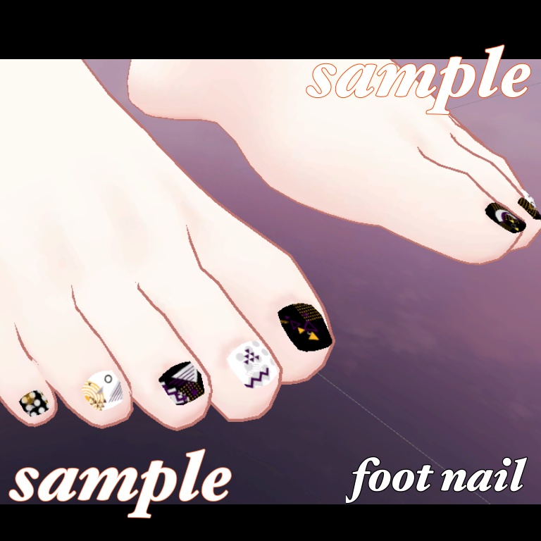 狐雪向け ハロウィンネイル・メイクセット