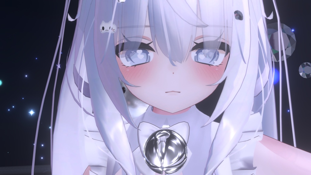 舞夜向け 色素薄めの瞳・ネイルセット