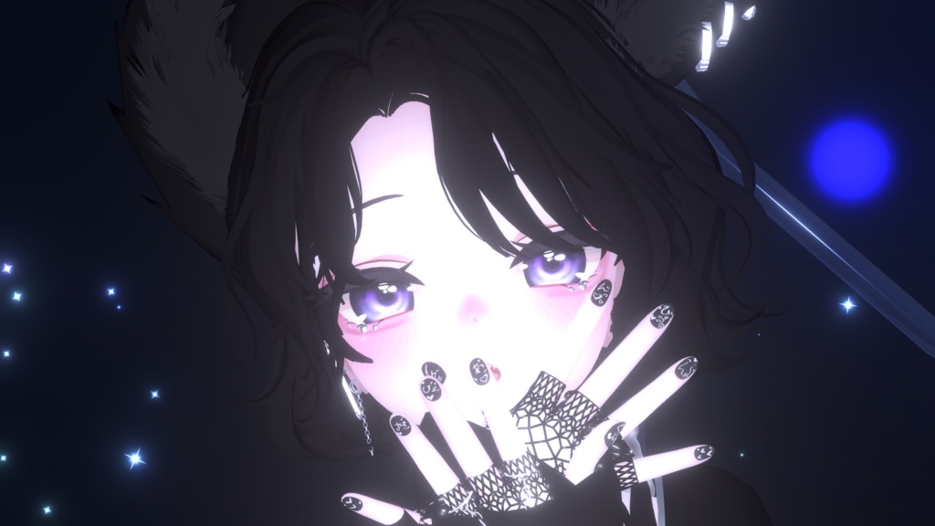 【舞夜向け】 えちえち♡喘ぎ文字ネイル....~ッ!!!