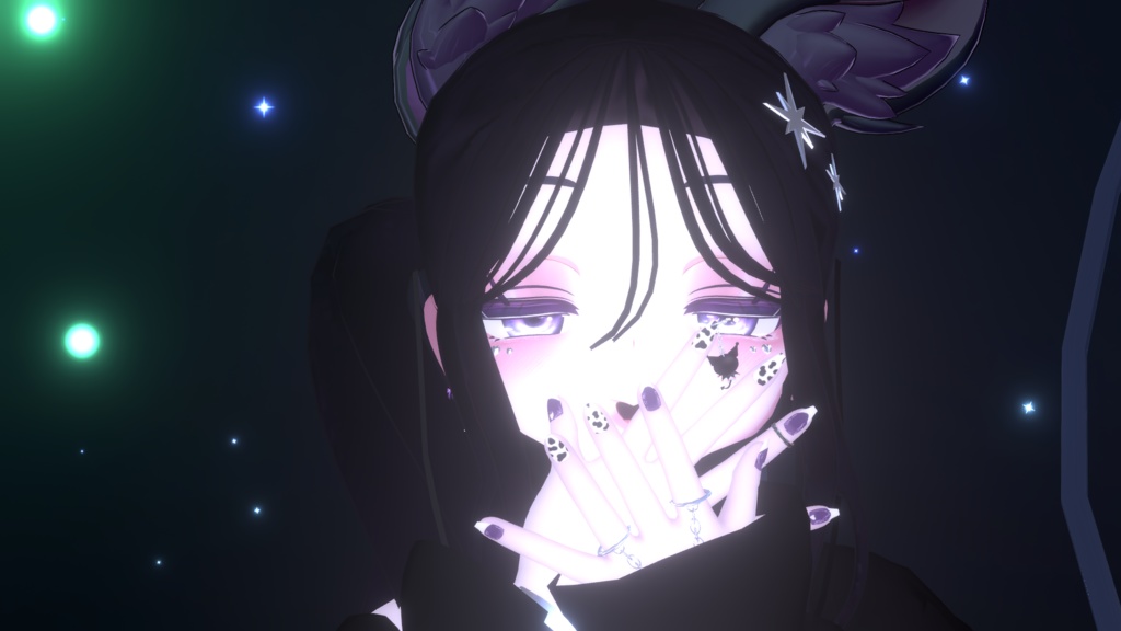 【竜胆向け】ストリートメイク&ネイルセット