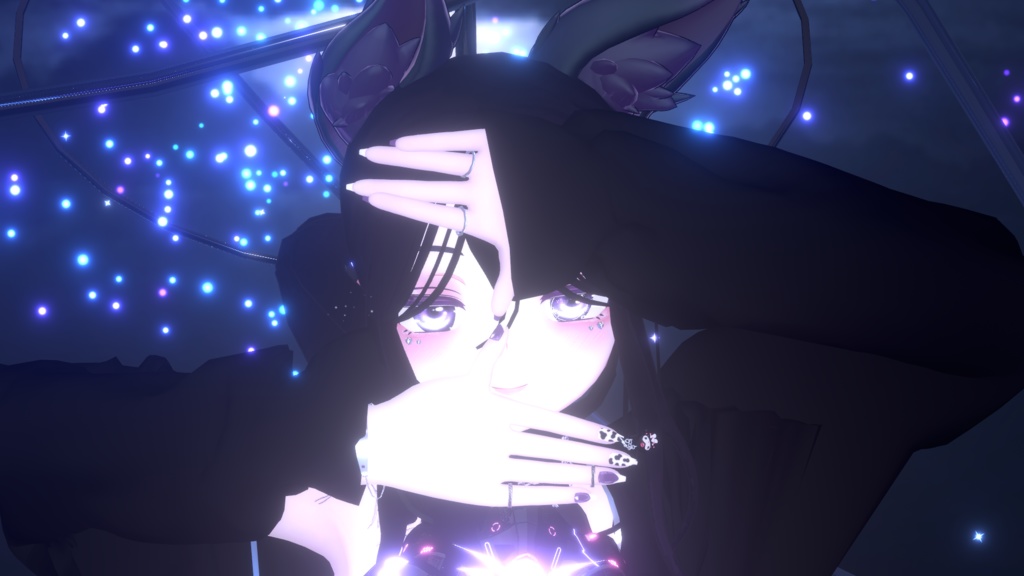 【竜胆向け】ストリートメイク&ネイルセット