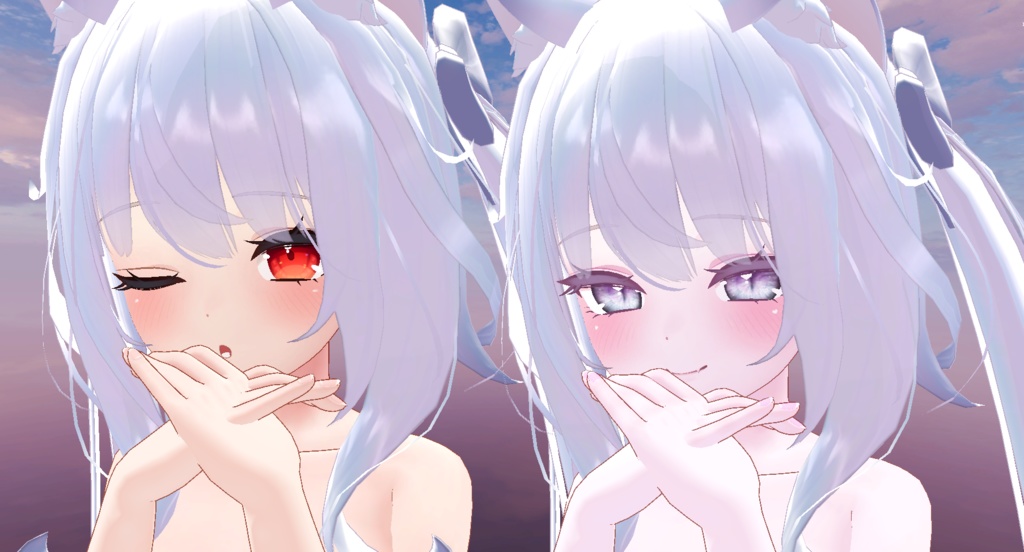 【舞夜向け】色素薄め肌テクスチャ