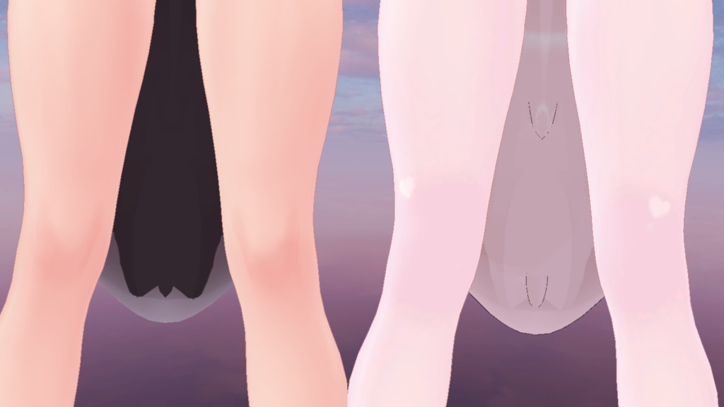 【ここあ向け】色素薄め肌テクスチャ