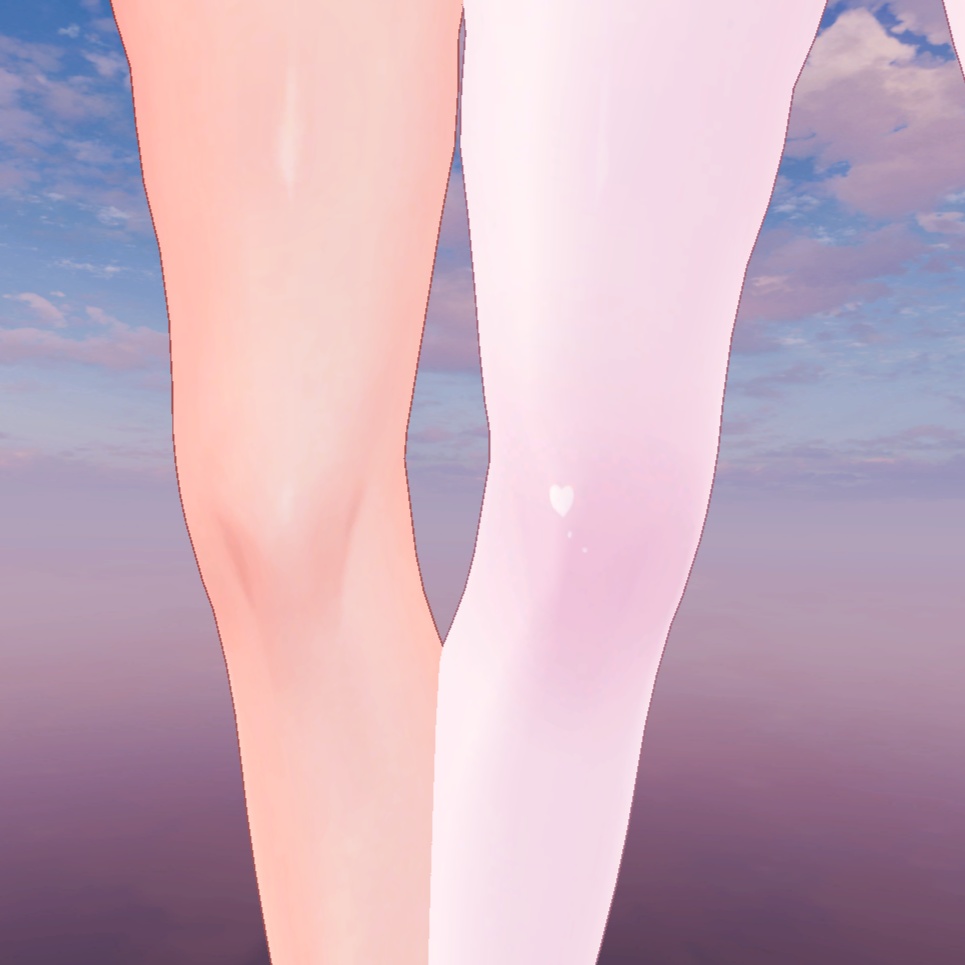 【桔梗向け】色素薄め肌テクスチャ