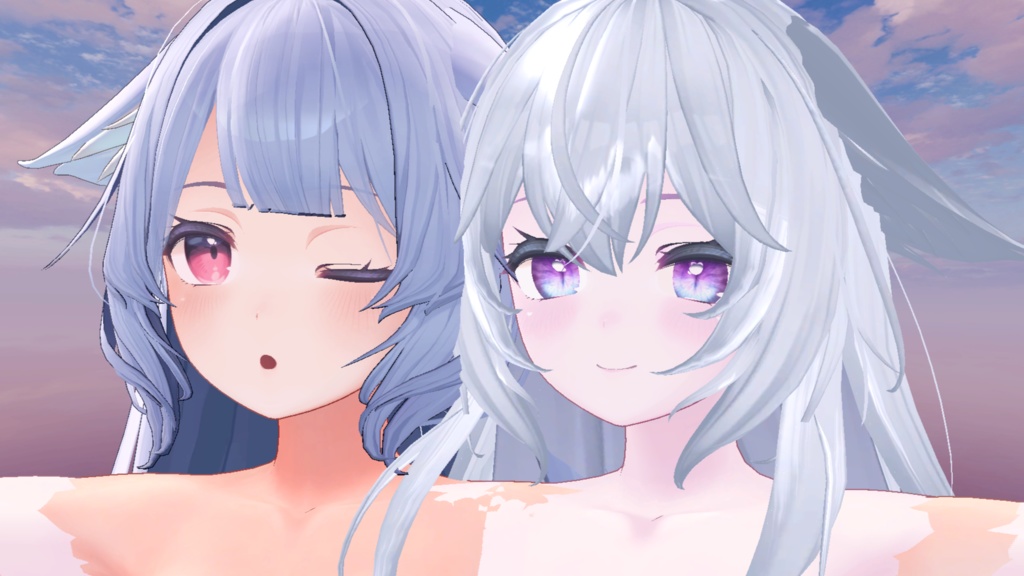 【桔梗向け】色素薄め肌テクスチャ