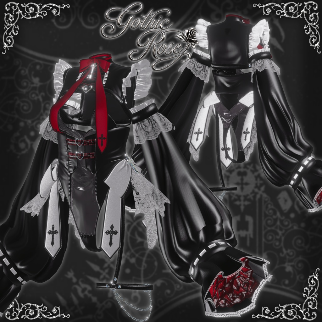 【セール中】♰ゴシックローズ♰Gothicrose♰【12avatar対応】