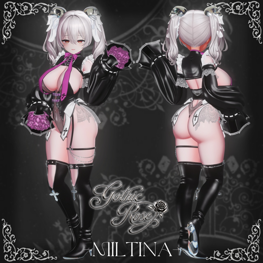 【セール中】♰ゴシックローズ♰Gothicrose♰【12avatar対応】