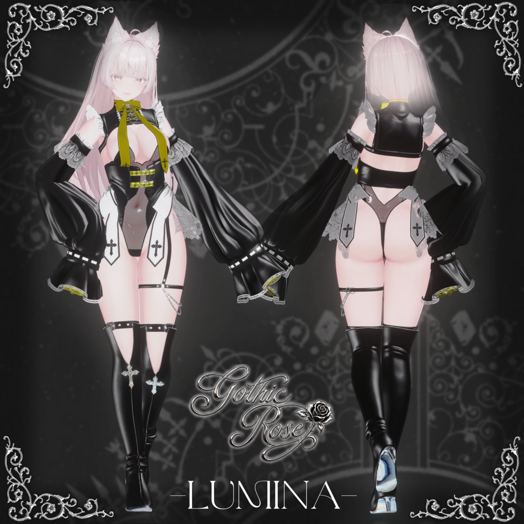 【セール中】♰ゴシックローズ♰Gothicrose♰【12avatar対応】