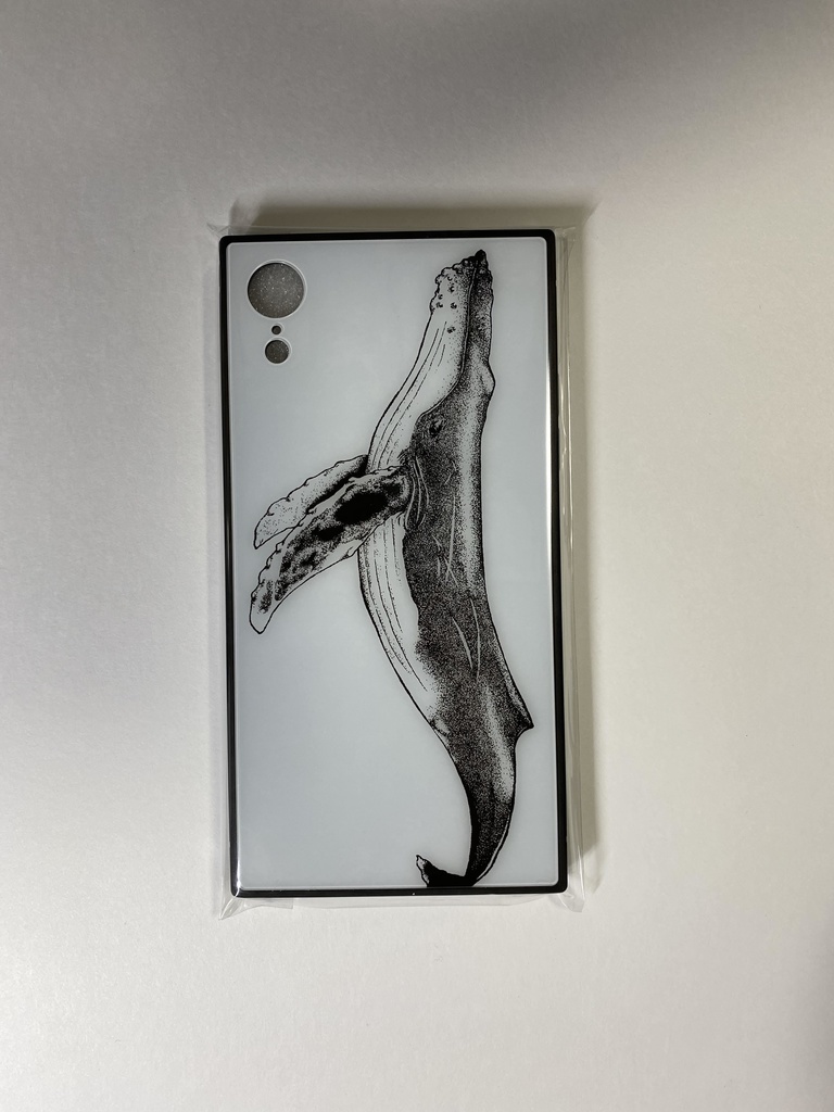 ザトウクジラ（iPhoneXR用ケース）