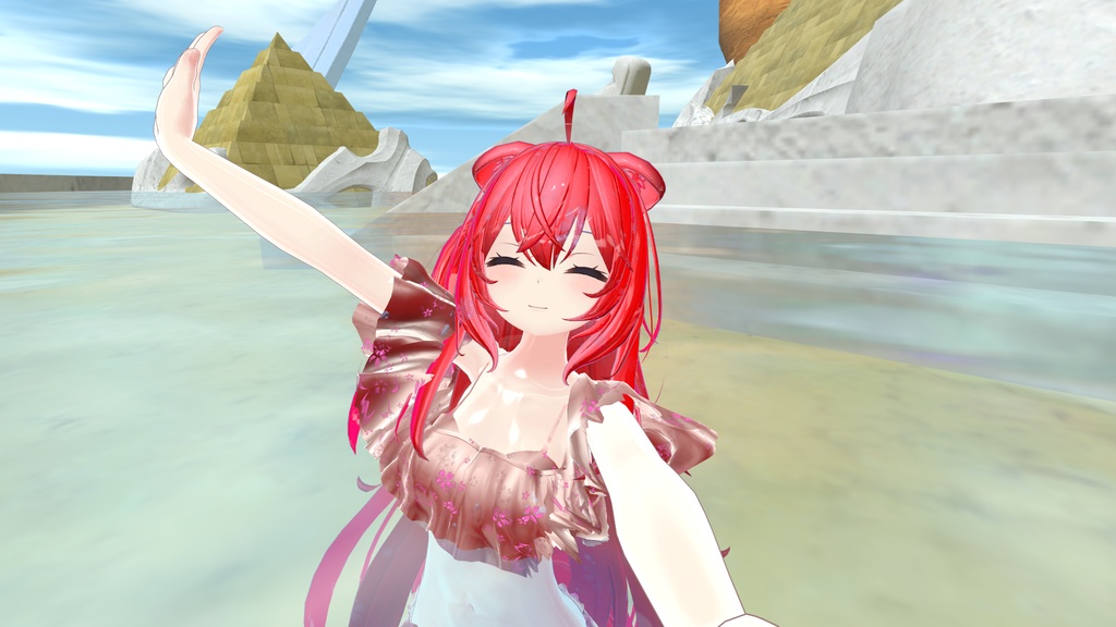 【v1.04対応】「狐雪」用コスチューム『オフショルダー水着』