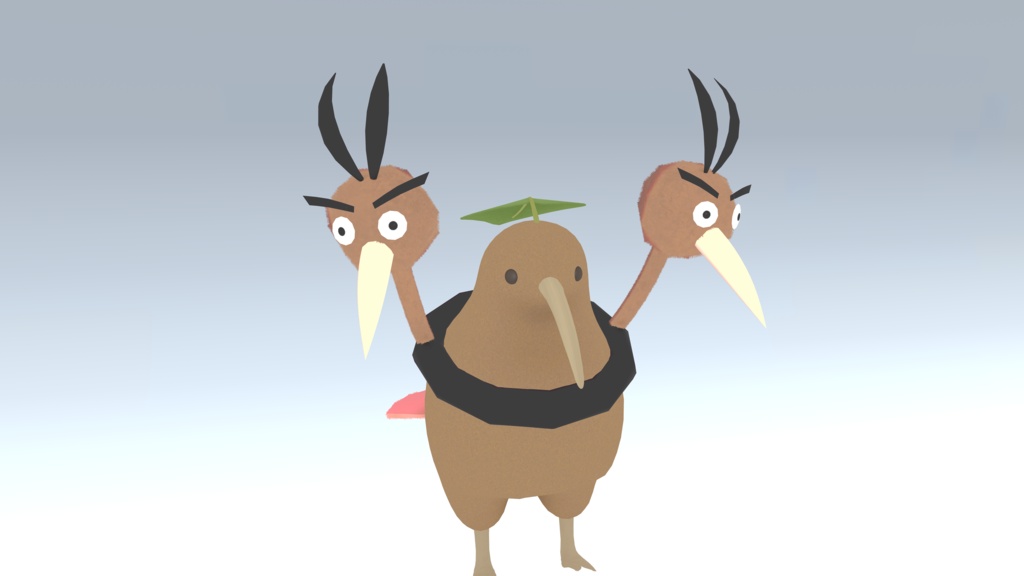 某飛行タイプ鳥のなりきりセット