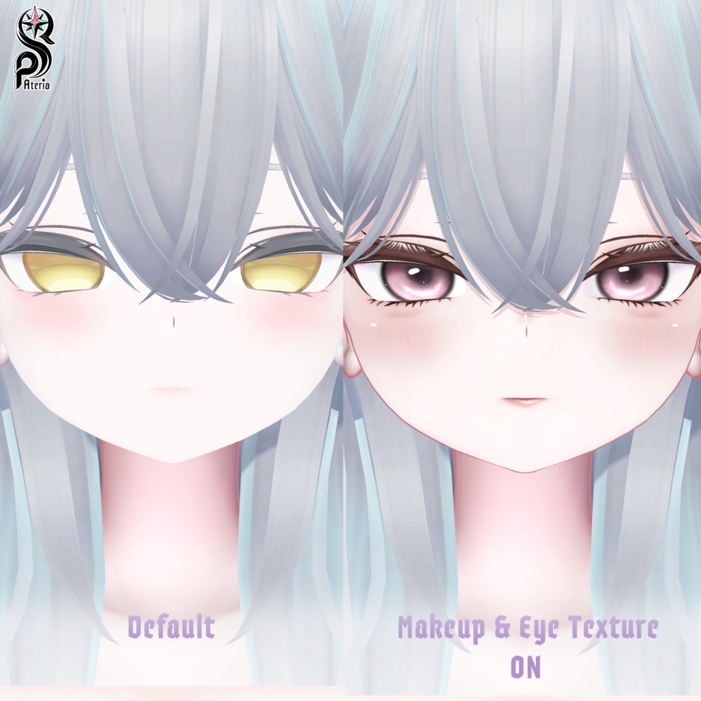 【RURUNE】 \ 24時間無料 / 𝙈𝙖𝙠𝙚𝙪𝙥 𝙏𝙚𝙭𝙩𝙪𝙧𝙚 + 𝙀𝙮𝙚 𝙏𝙚𝙭𝙩𝙪𝙧𝙚 【VRChat】