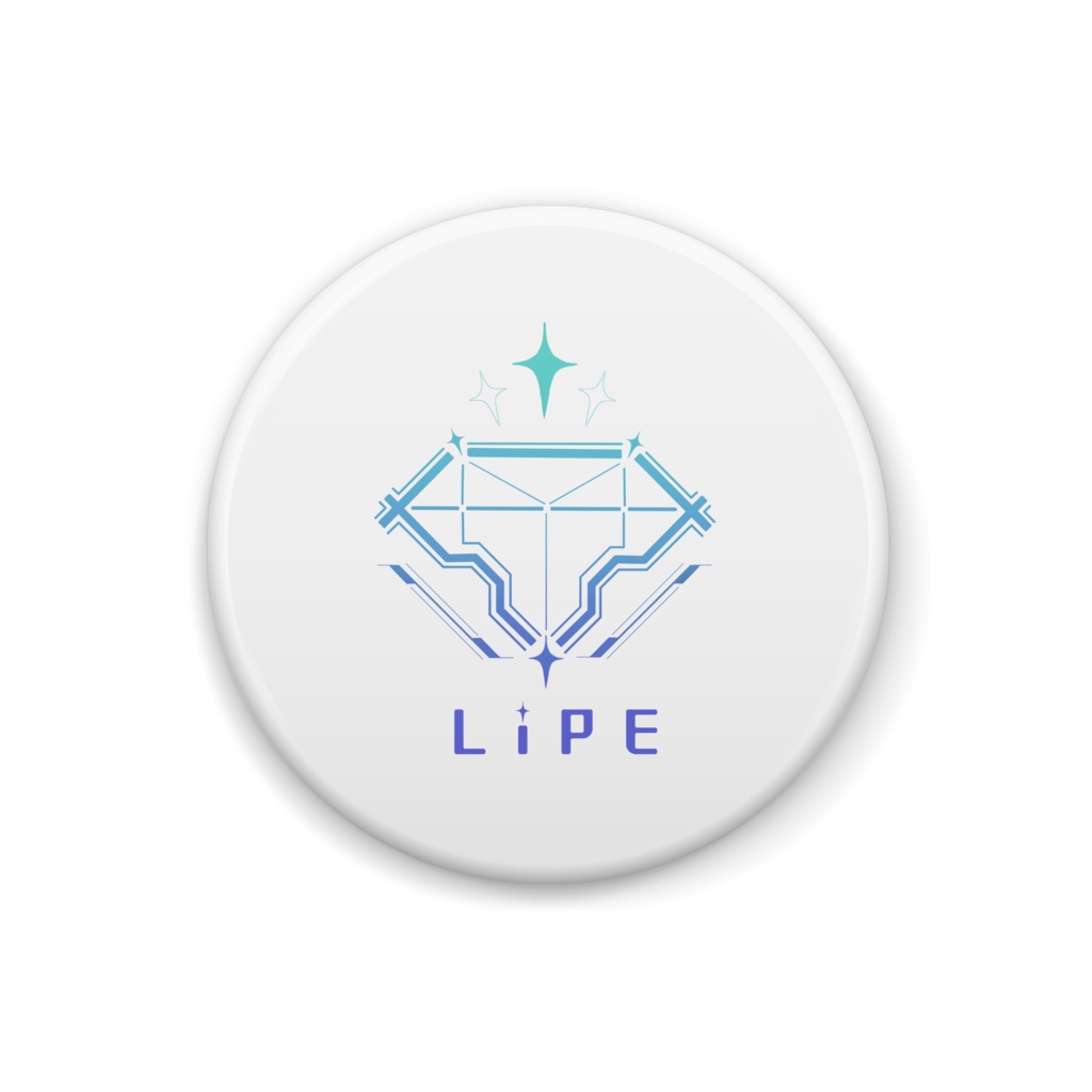LiPEマークロゴ/缶バッジ