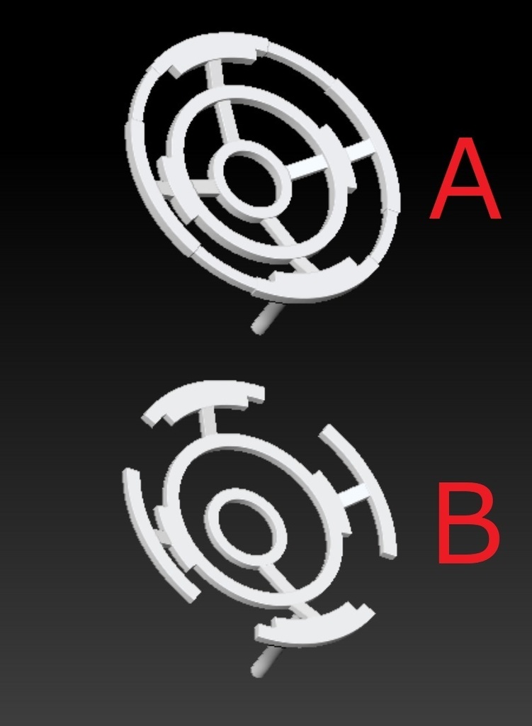 ガレージキット「トキ」専用ヘイロー デジタルデータSTL