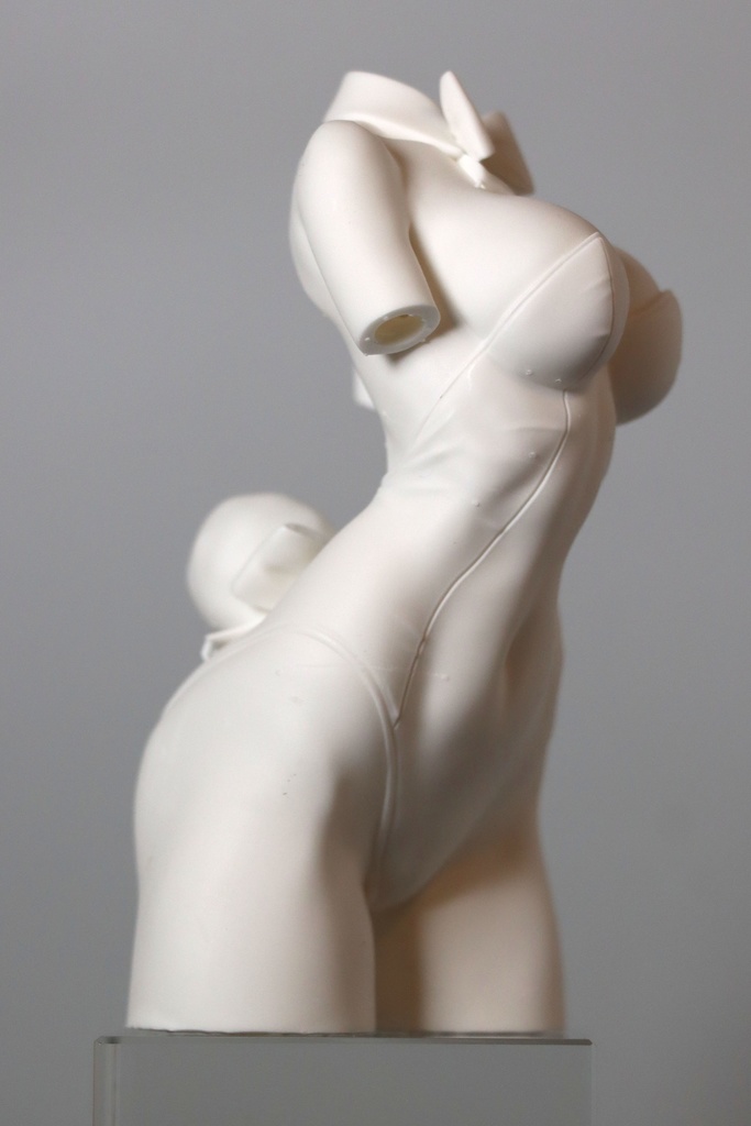 バニーガールトルソー(3Dプリンタ出力品)
