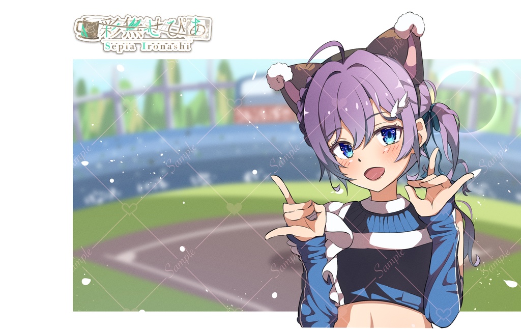 【ch2500人記念】ステッカー&お手紙付き福袋【Vtuber彩無せぴあ】