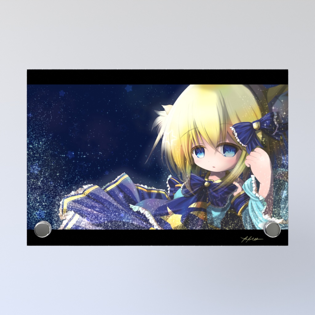北斗星ちゃんアクリルパネル