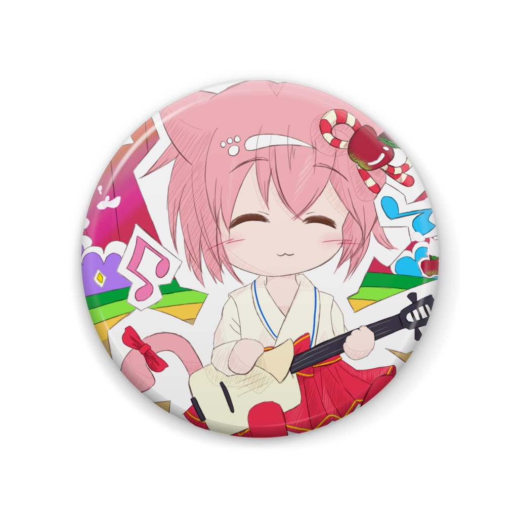 つがるちゃん缶バッジ