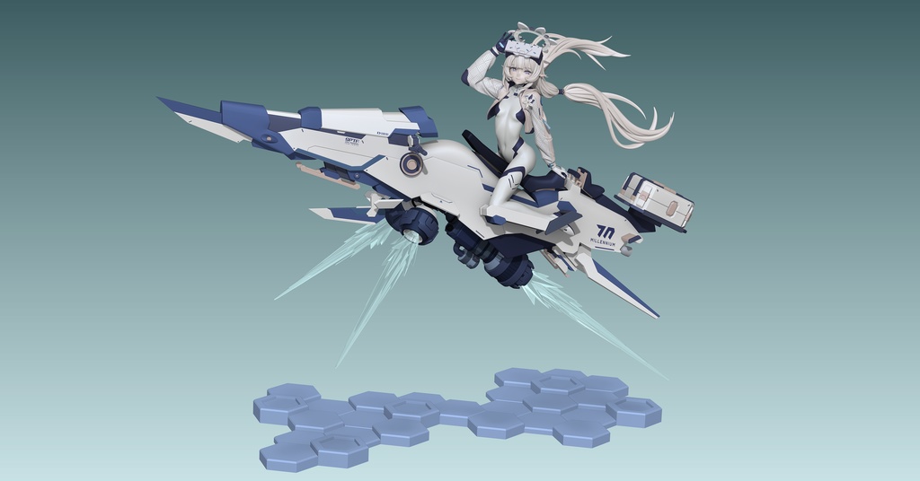 【受注生産】1/7 全長54cm 明星ヒマリ 臨戦ひまり-Deluxe Edition