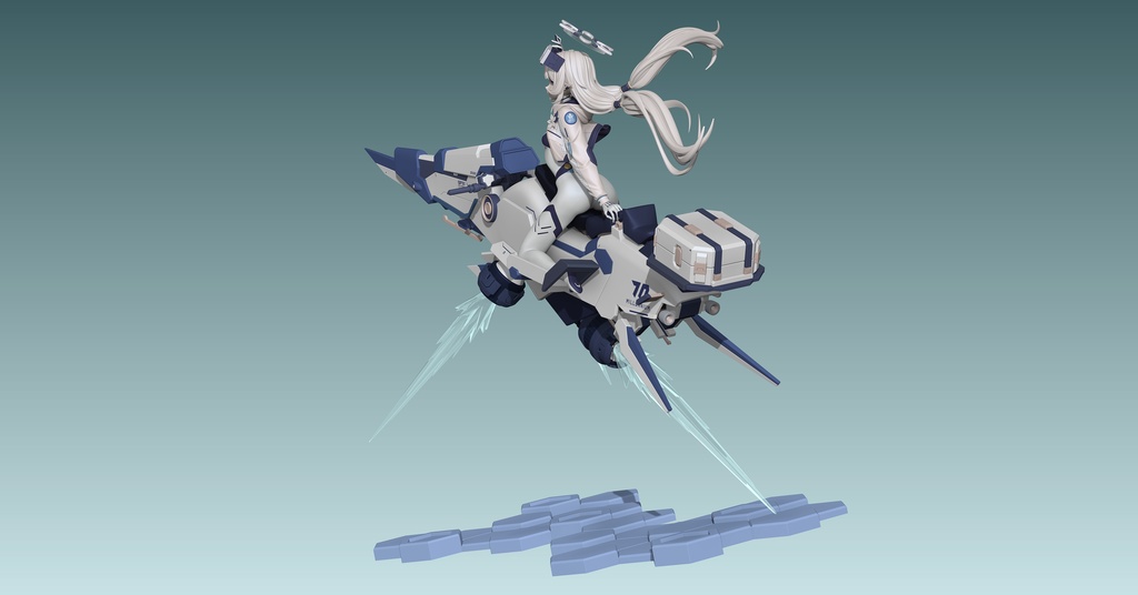【受注生産】1/7 全長54cm 明星ヒマリ 臨戦ひまり-Deluxe Edition
