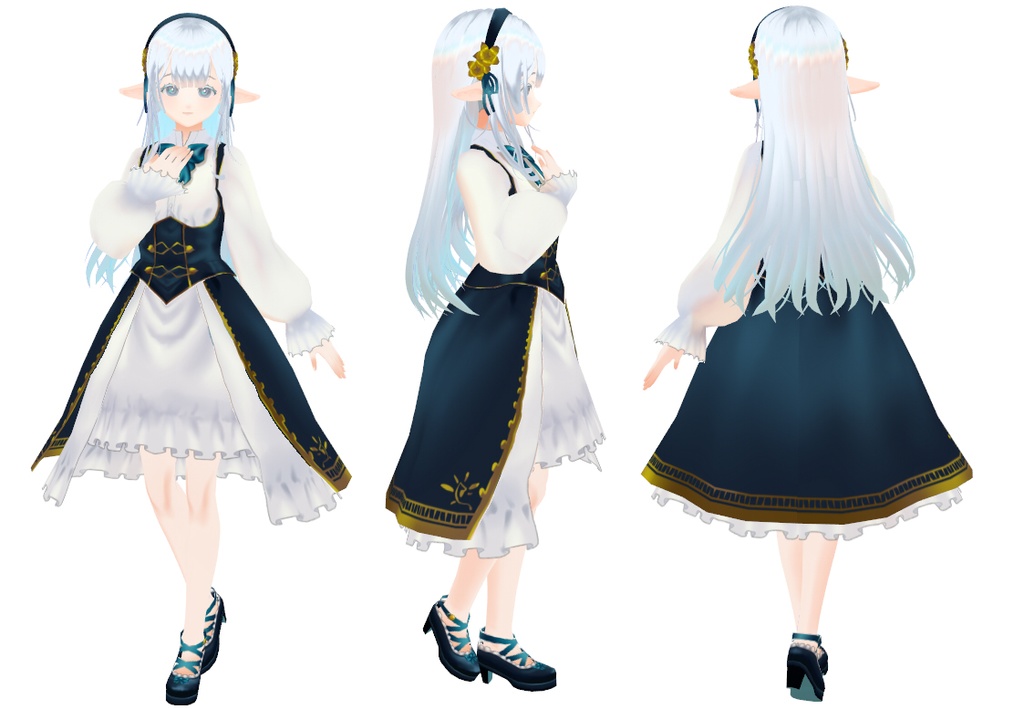 【VRoid VRM】エレンシル(Erensil)【オリキャラ】