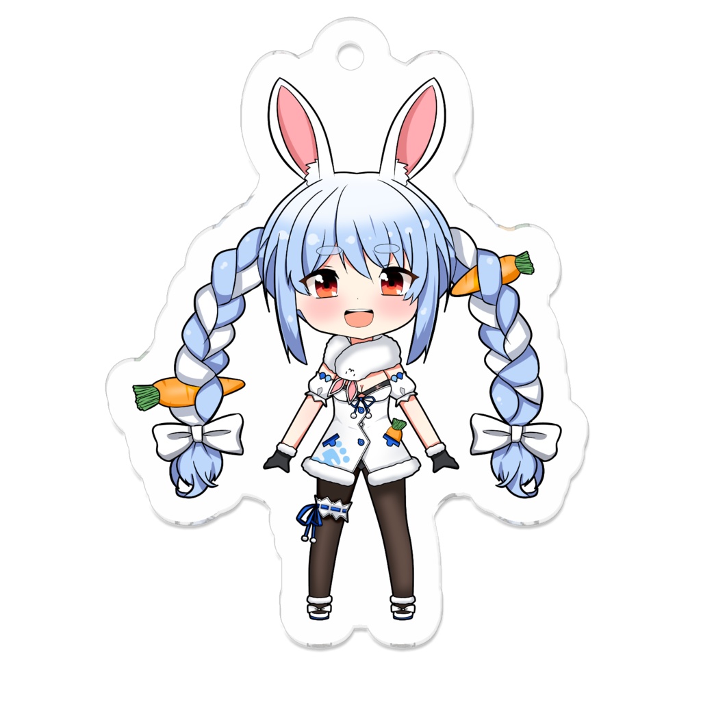 ホロライブ Usada Pekora Keychain アクリルキーホルダー