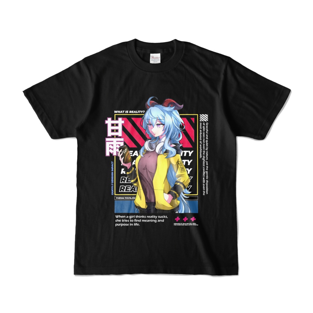 甘雨 Tシャツ Ganyu Genshin Impact