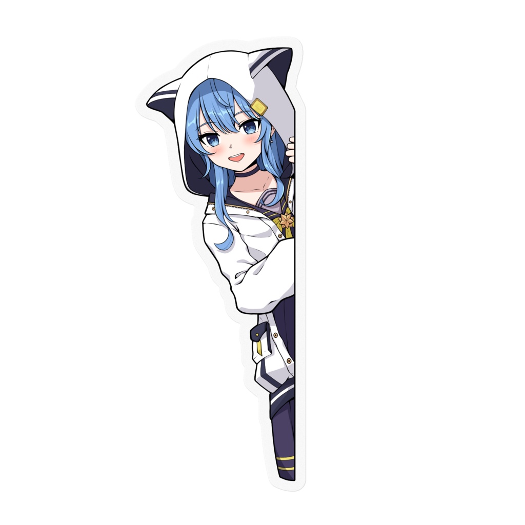 Sticker Peeking Hoshimachi Suisei 星街すいせい Hololive