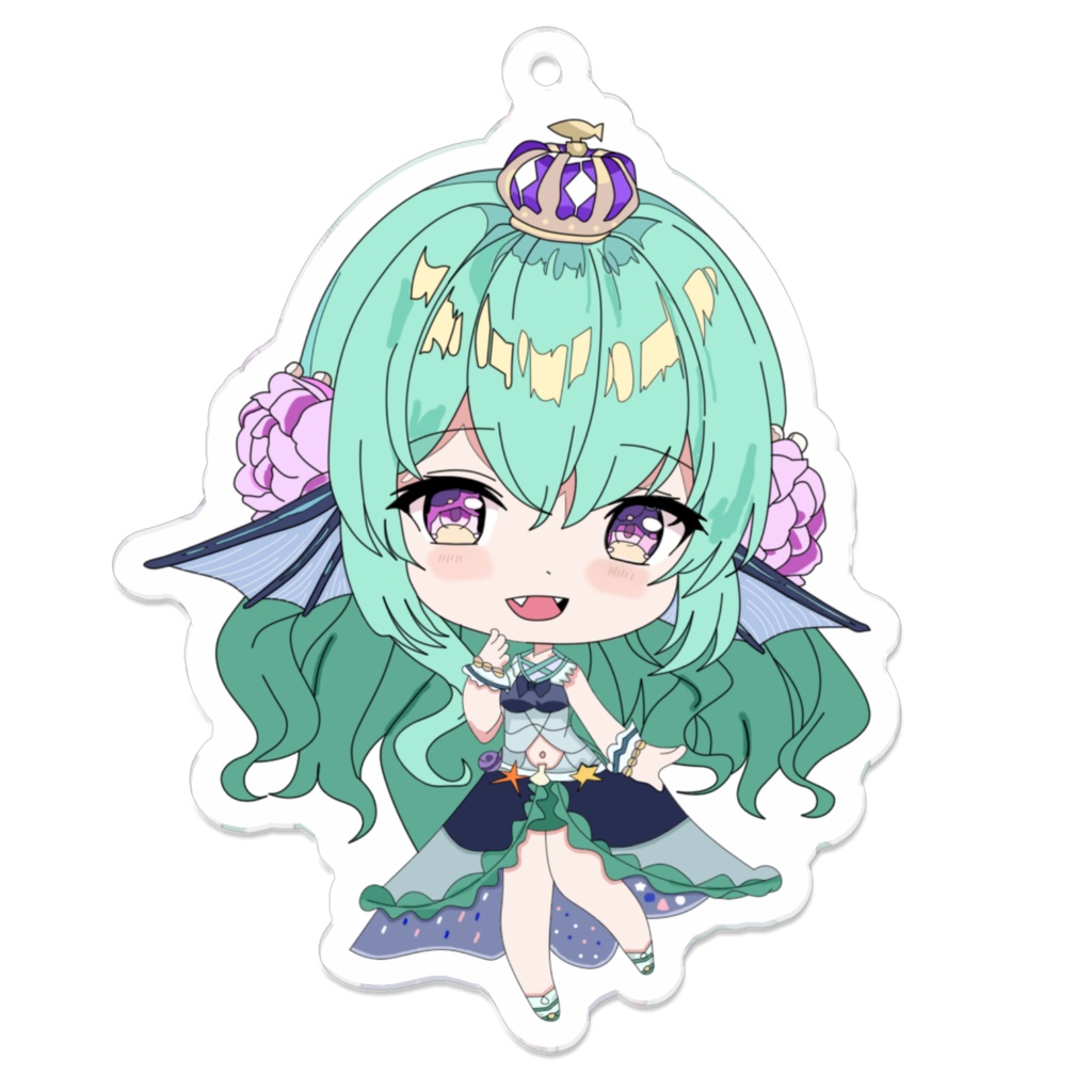 Keychain ホロライブ Finana Ryugu アクリルキーホルダー フィナーナ 竜宮