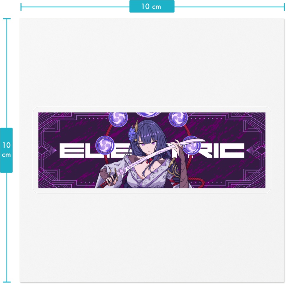 Slap Sticker Raiden Shogun 雷電将軍 Genshin Impact