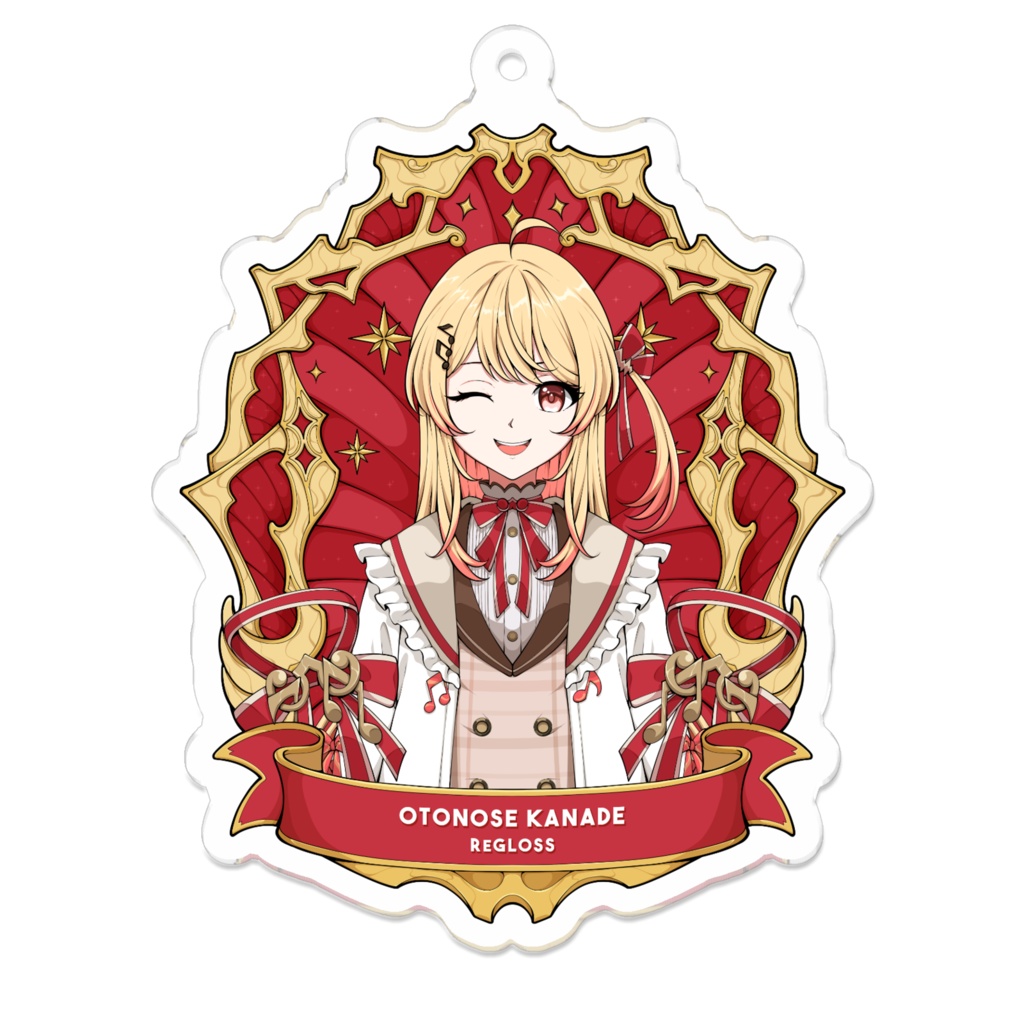 ホロライブ Otonose Kanade 音乃瀬奏 Keychain カフカ アクリルキーホルダー