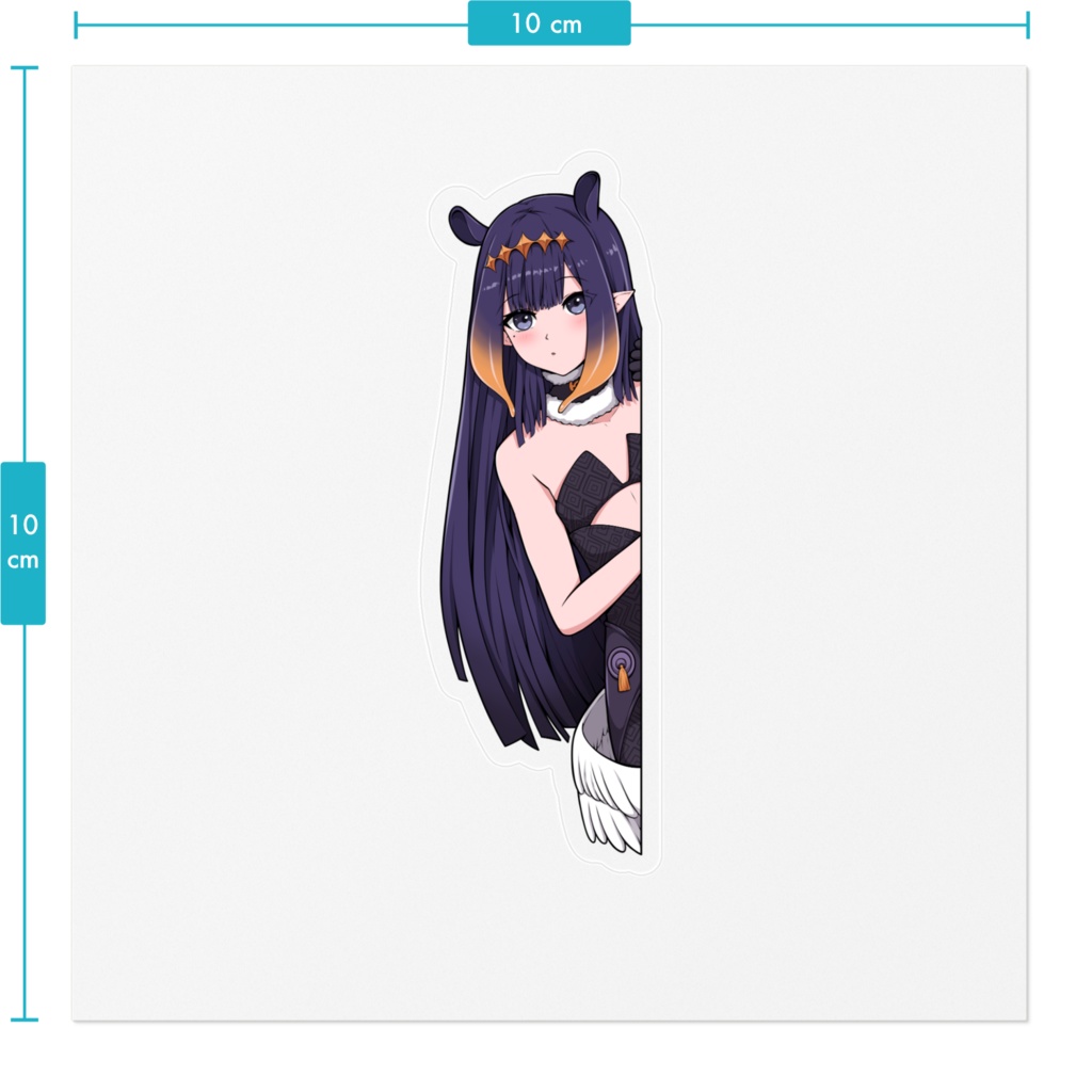 Sticker Peeking Ninomae Inanis 一伊那尓栖 Hololive