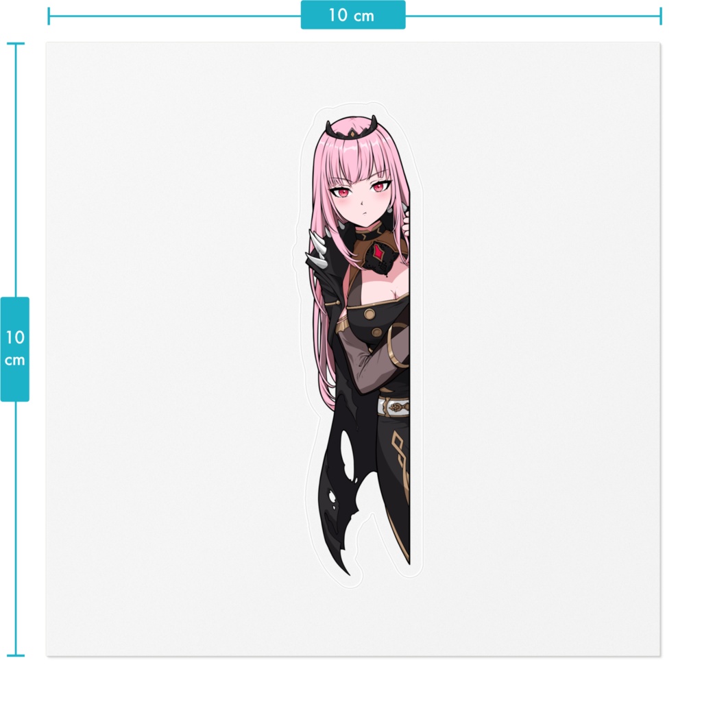 Sticker Peeking Mori Calliope 森カリオペ Hololive