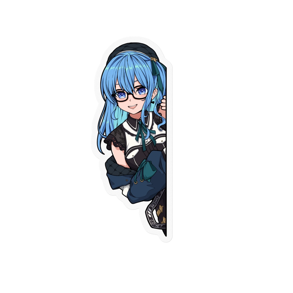 Sticker Peeking Hoshimachi Suisei Casual 星街すいせい Hololive