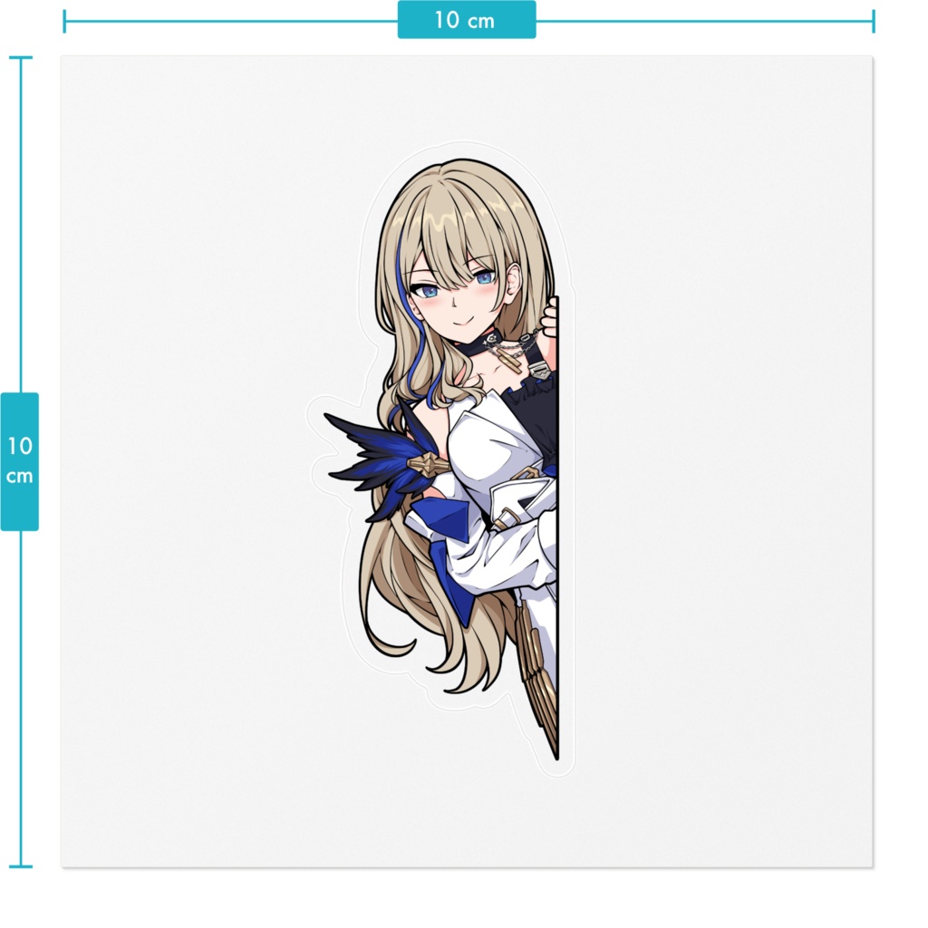 Sticker Peeking Serval セーバル Honkai Star Rail