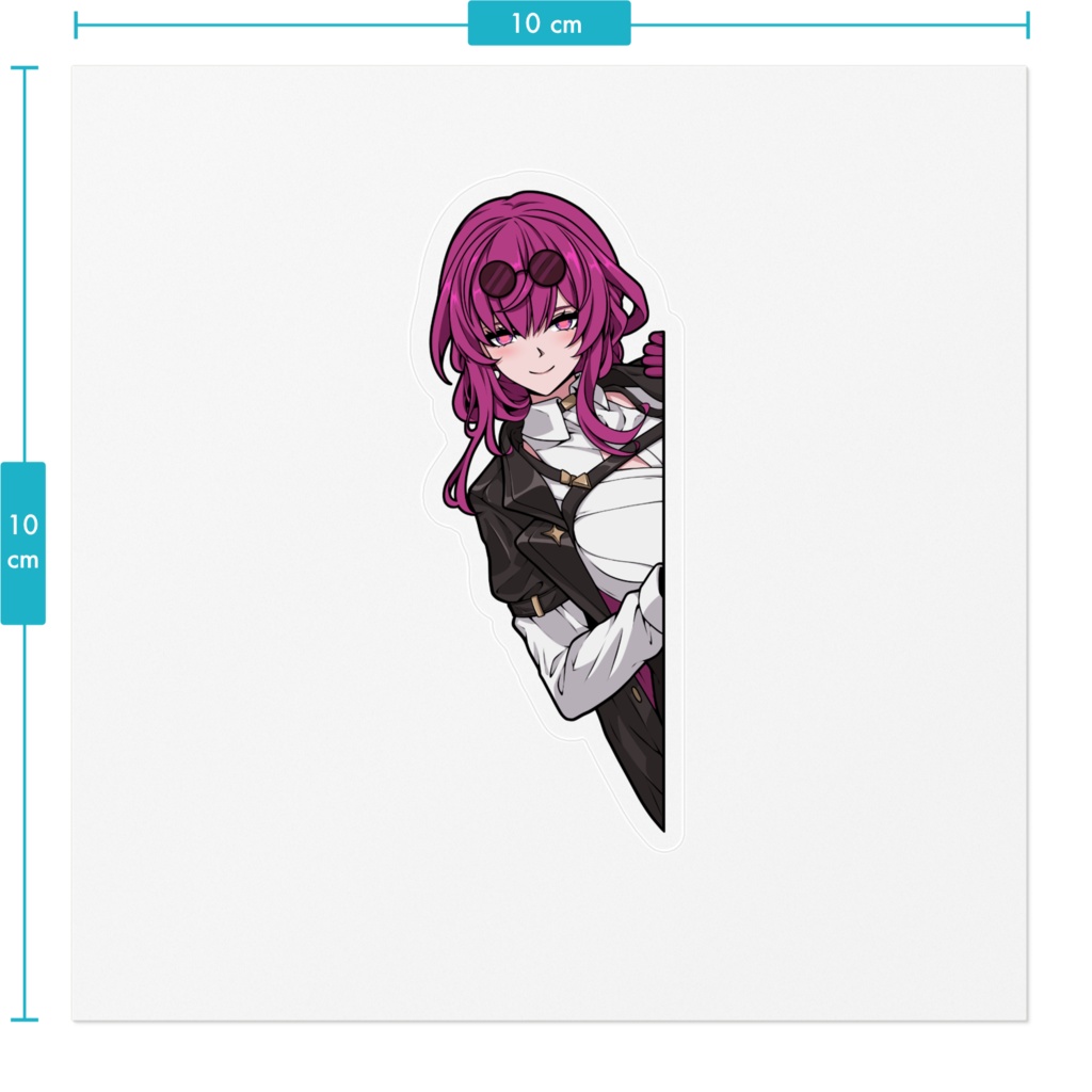 Sticker Peeking Kafka Honkai Star Rail