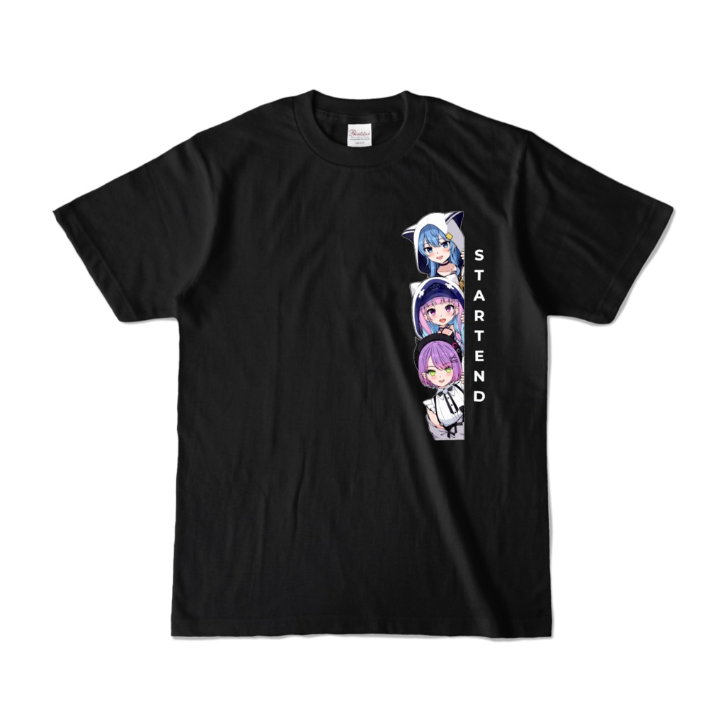 Hoshimachi Suisei 星街すいせい Minato Aqua 湊あくあ Tokoyami Towa 常闇トワ Hololive Startend Tシャツ