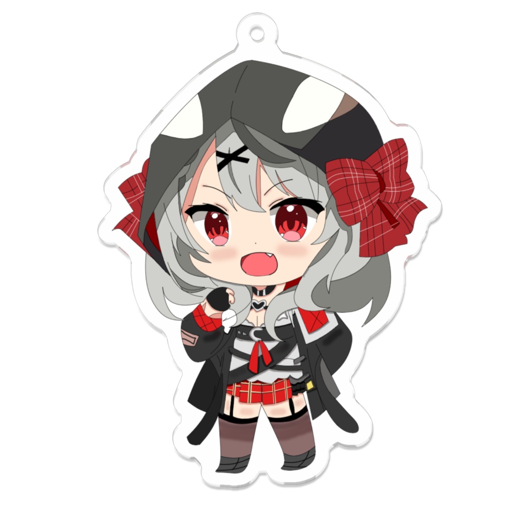 Sakamata Chloe 沙花叉クロヱ Keychain アクリルキーホルダー Hololive