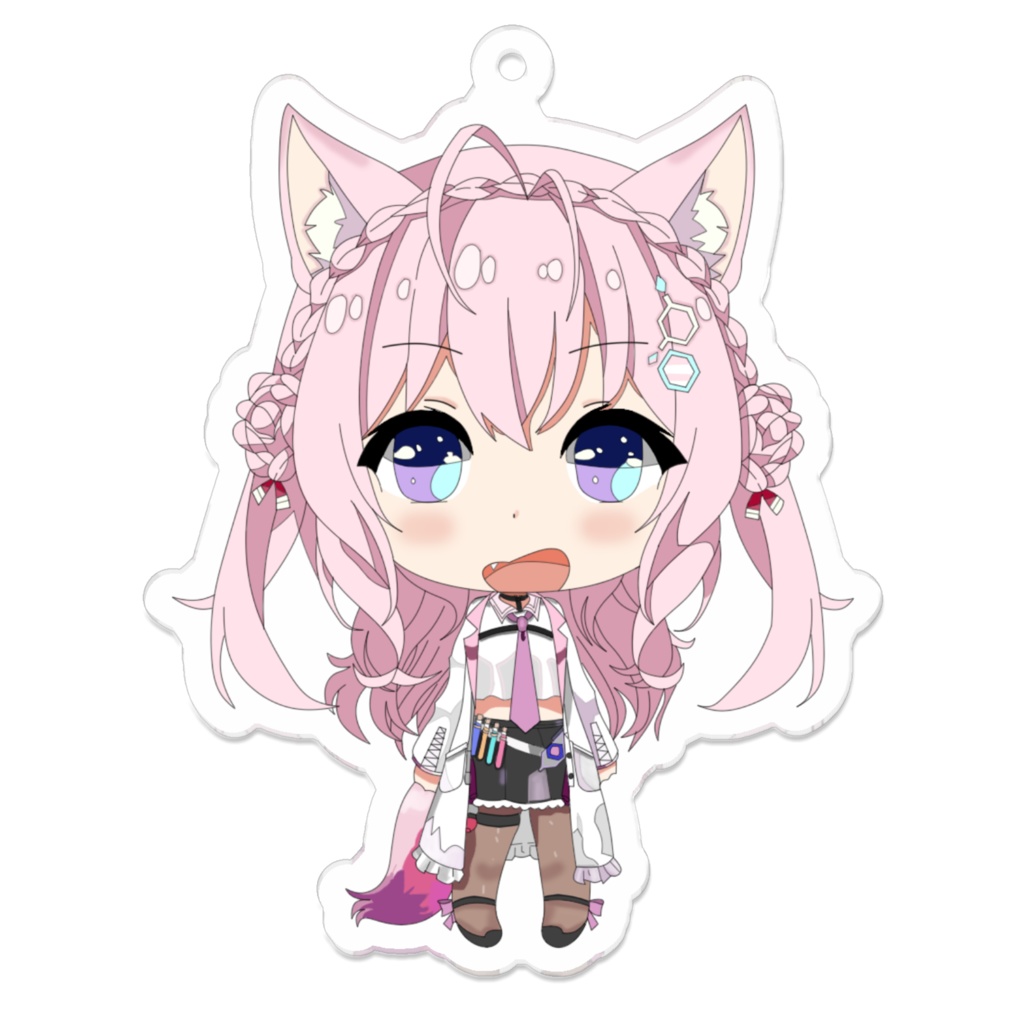 Hakui Koyori 博衣こより Keychain アクリルキーホルダー Hololive
