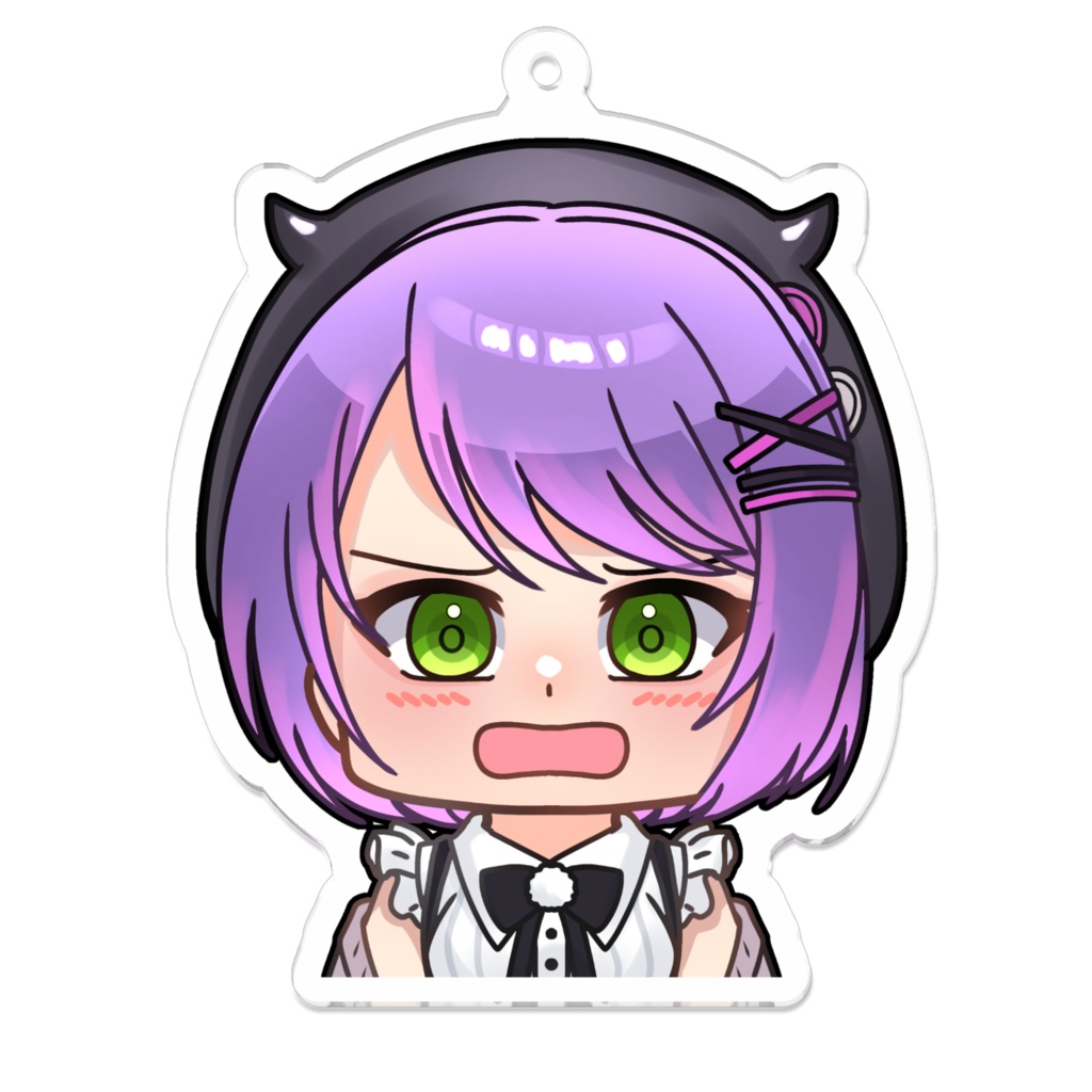 Tokoyami Towa Chibi 常闇トワ Keychain アクリルキーホルダー Hololive