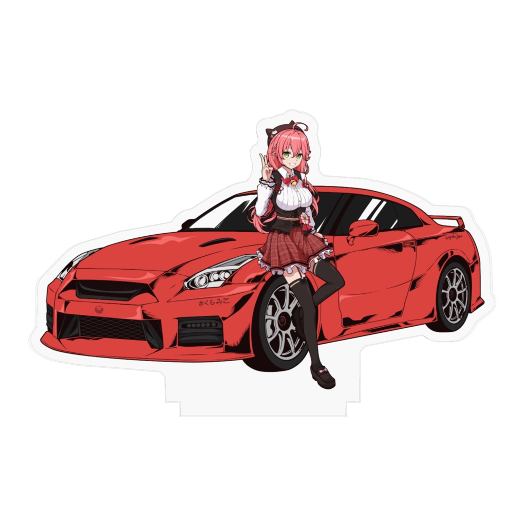 Hololive さくらみこ Nissan GTR R35 JDM アクリルスタンド