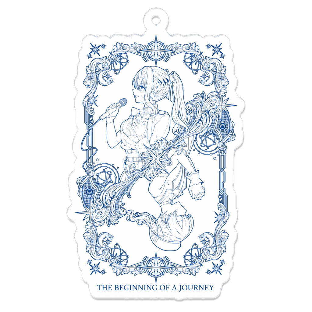 Hoshimachi Suisei Beginning of Journey 星街すいせい Keychain アクリルキーホルダー Hololive
