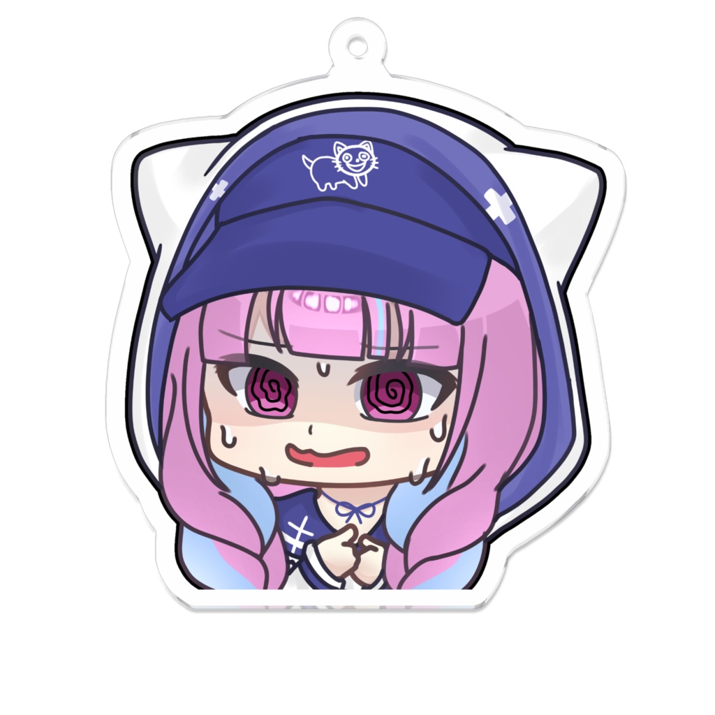 Amazon.co.jp: 湊あくあ アクリルキーホルダー2 : おもちゃ