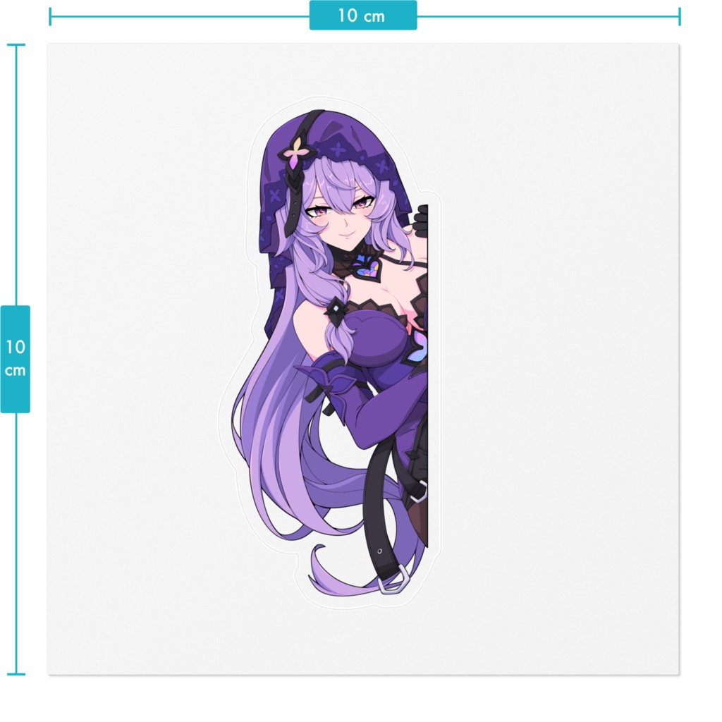 Sticker Peeking Black Swan ブラックスワン Honkai Star Rail