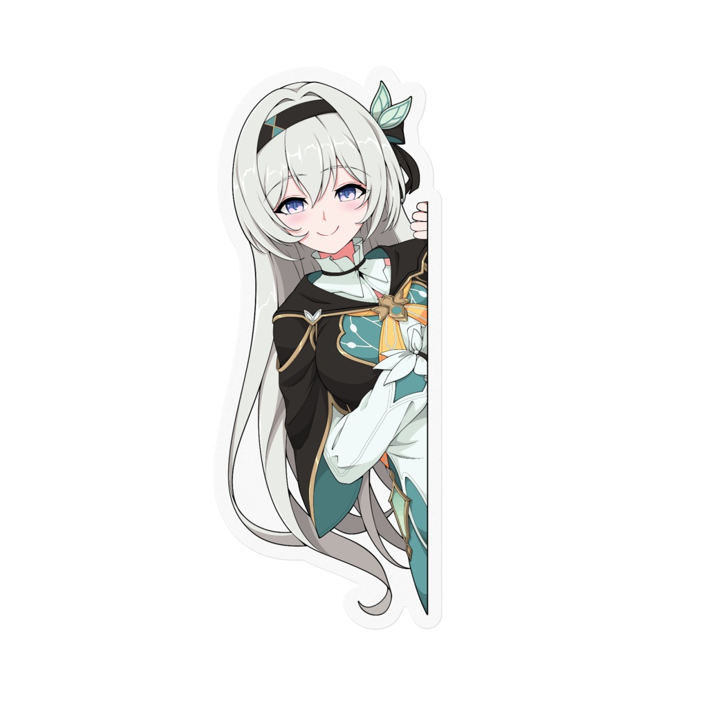 Sticker Peeking Firefly ホタル Honkai Star Rail